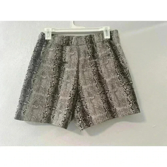 Brown‎ snakeskin shorts / skirts size L - Picture 3 of 5